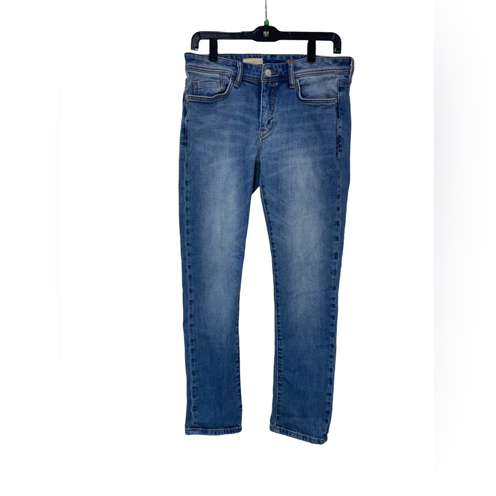 Anthropologie Pilcro Slim Boyfriend Jeans - Mid-Rise Cropped -‎ Size 28